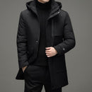 Cotton-Padded Casual Hooded Coat