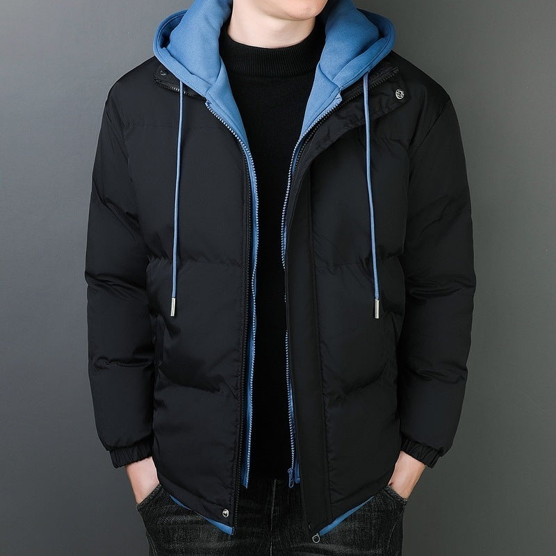 Windproof Warm Hooded Cotton Jacket