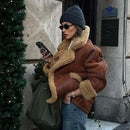 Winter Lamb Wool Warm Coat