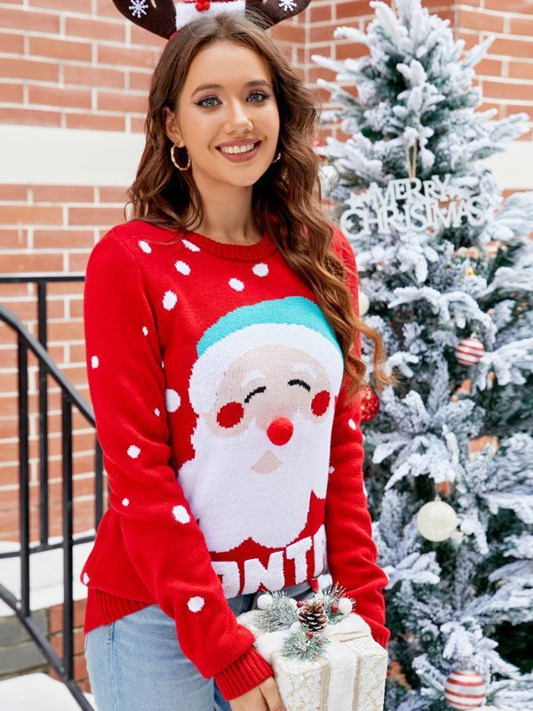 Women's Santa Pullover Sweater