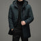 Cotton-Padded Casual Hooded Coat