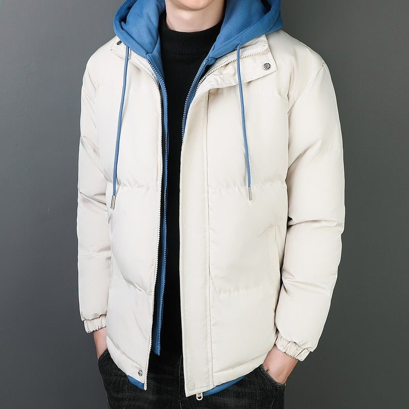 Windproof Warm Hooded Cotton Jacket