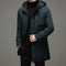 Cotton-Padded Casual Hooded Coat